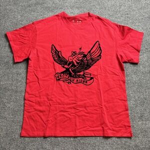 Beyonce Cowboy Carter Shirt Shotgun Rider Size XL Red Black Act ii Velvet Logo